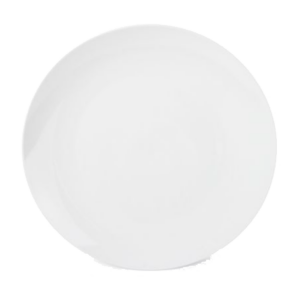 Plat bord 27cm Basic (wit)