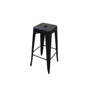 industriële barkruk - zwart