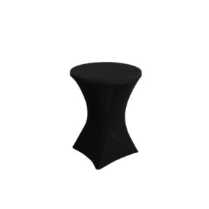 statafelhoes - zwart stretch